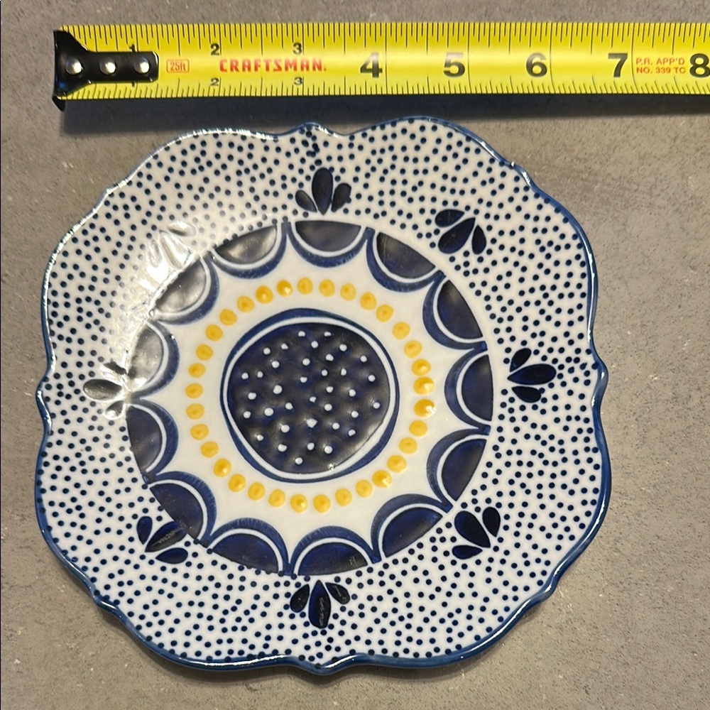 West Elm salad plate